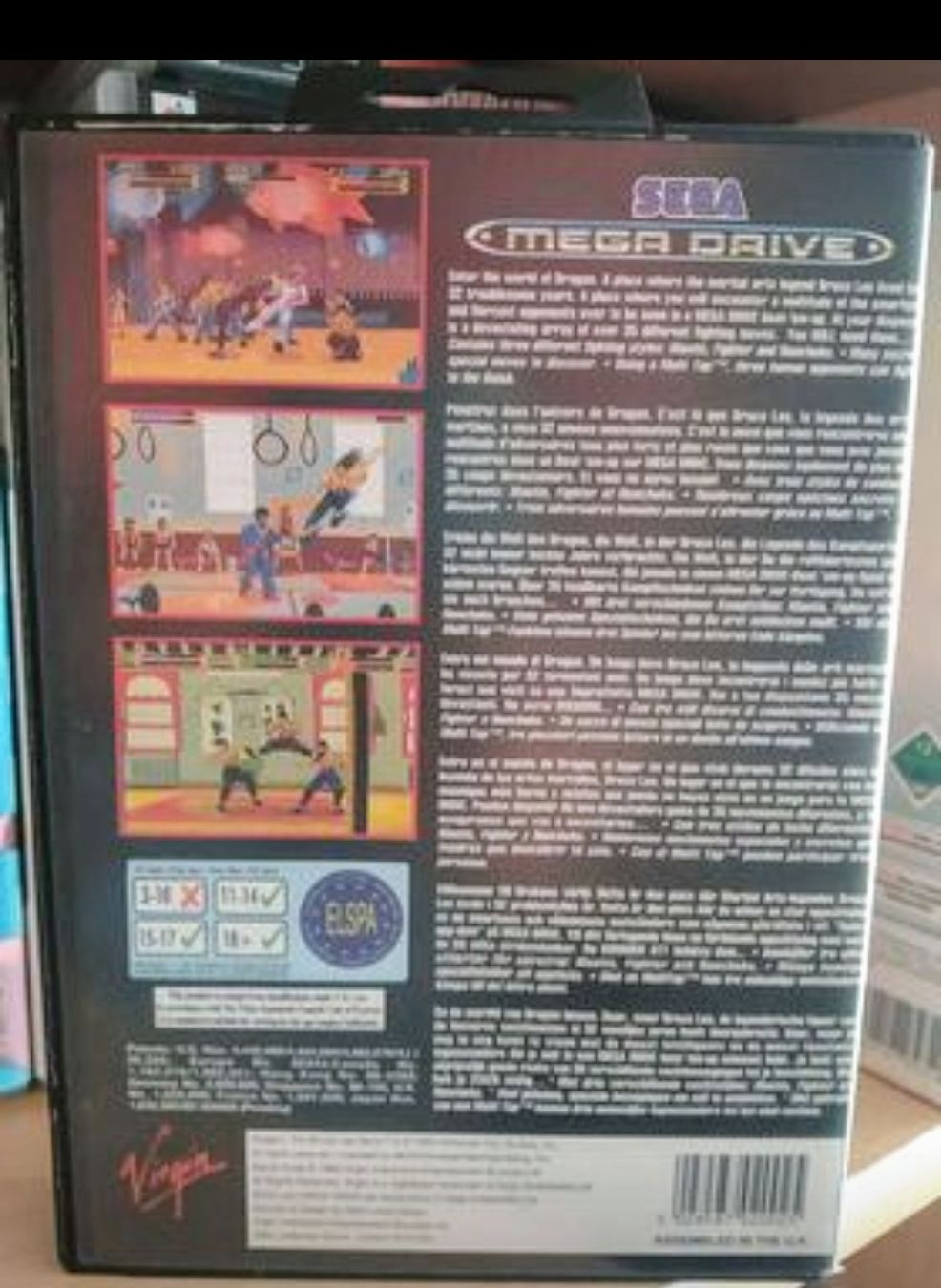 Sega Giochi: Sega Mega Drive - Dragon - Bruce Lee – Usato da Fribourg venduto da PastGame 1