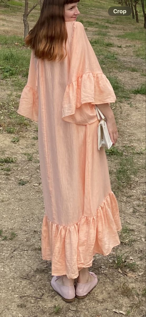 H&M Vestiti: H&M peach dress, size M – Usato da Wallisellen venduto da eli_v7dn