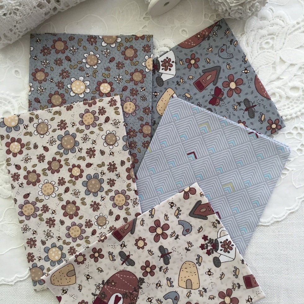 Tessuti: Stoff Baumwolle Set 5 Stück 32 x 32 cm – Nuovo (secondo la descrizione) da Thun venduto da Rowaner 2