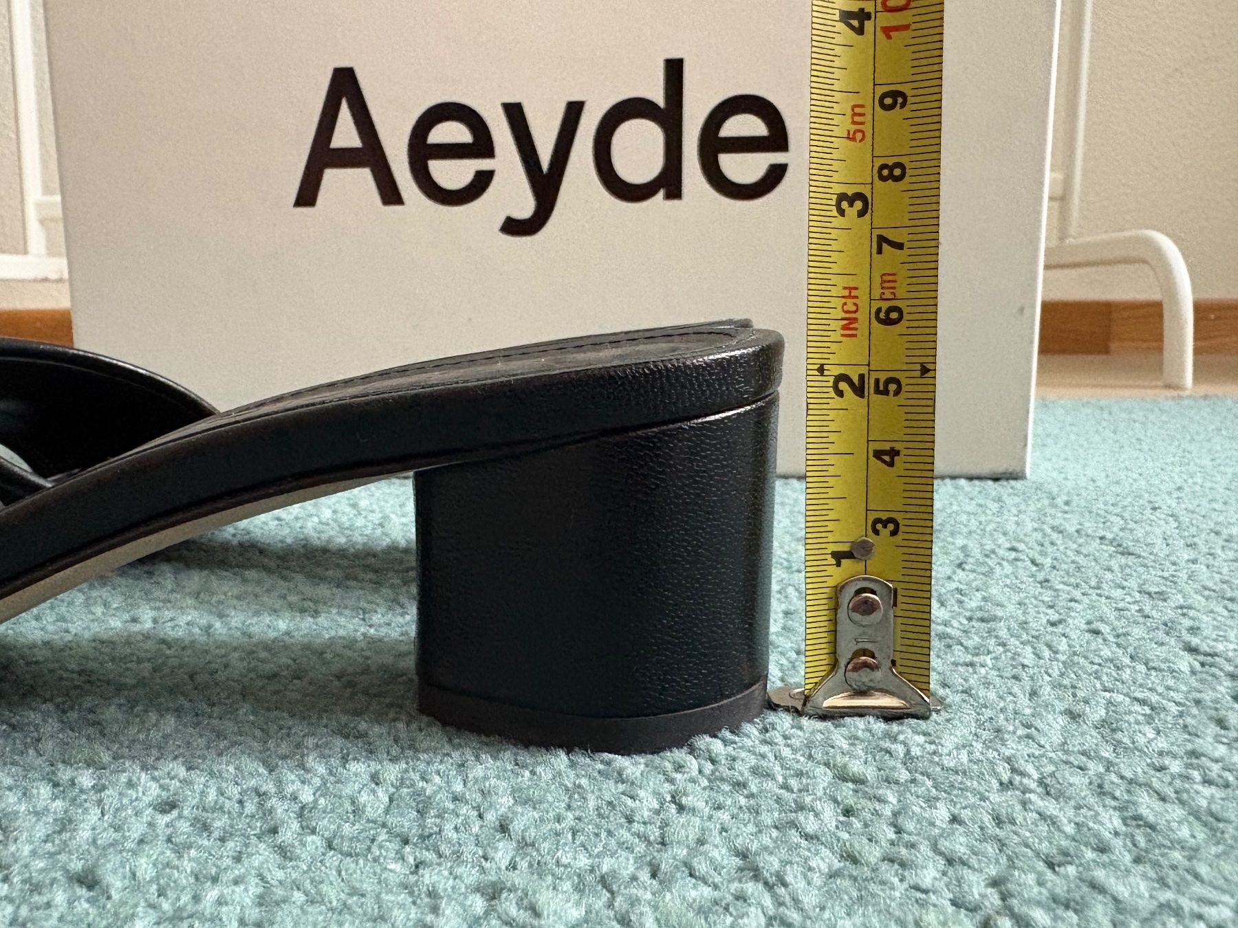 Aeyde Damenschuhe: AEYDE Jovia Nappa Leather Black – Gebraucht aus Zürich von bbbggg 6