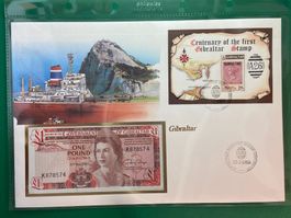 Banknotenbrief Gibraltar