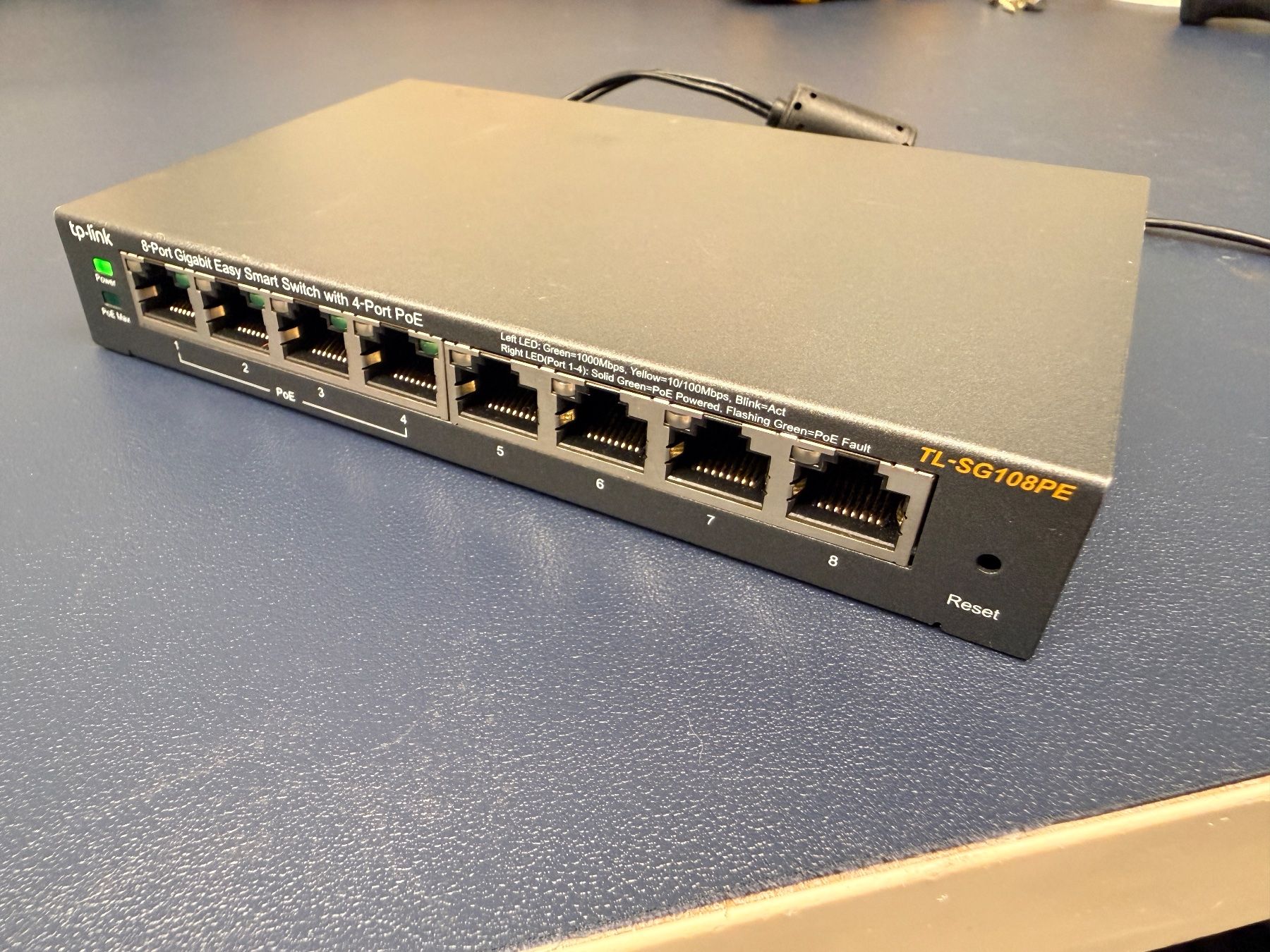 TP-Link Hub & Switch: TP-Link TL-Sg108pe LAN Switch PoE – Usato da Solduno venduto da Kenny_G 3
