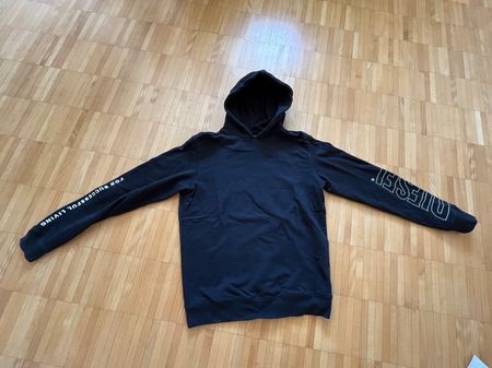 Schwarzer Diesel Hoodie Grösse S