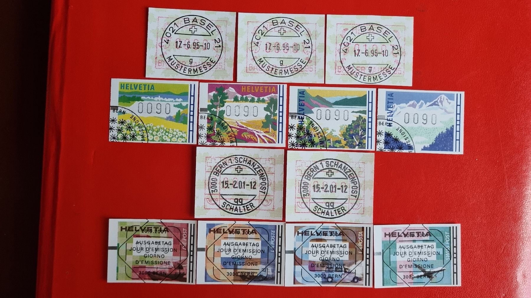 Tutti i francobolli: Schöne ATM - Sammlung – Usato da Heimenschwand venduto da rog_p7h9