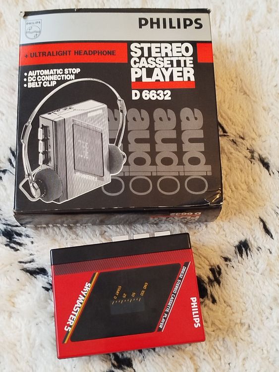 PHILIPS AQ 6421 Walkman Lecteur Cassette Stéréo - Neuf En Boîte
