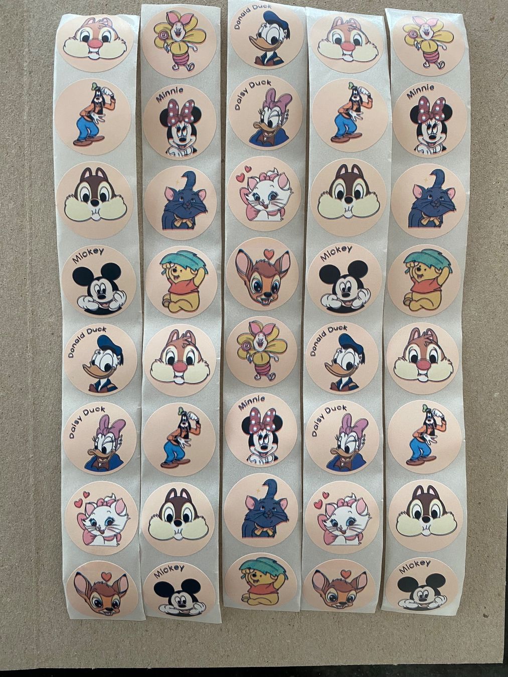 Sticker: Disney Kleber 40 Stück – Nuovo (secondo la descrizione) da Einsiedeln venduto da PaedeK84