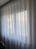 Vorhang weiss Wellenfalten Breite 270 x 235 Hoch