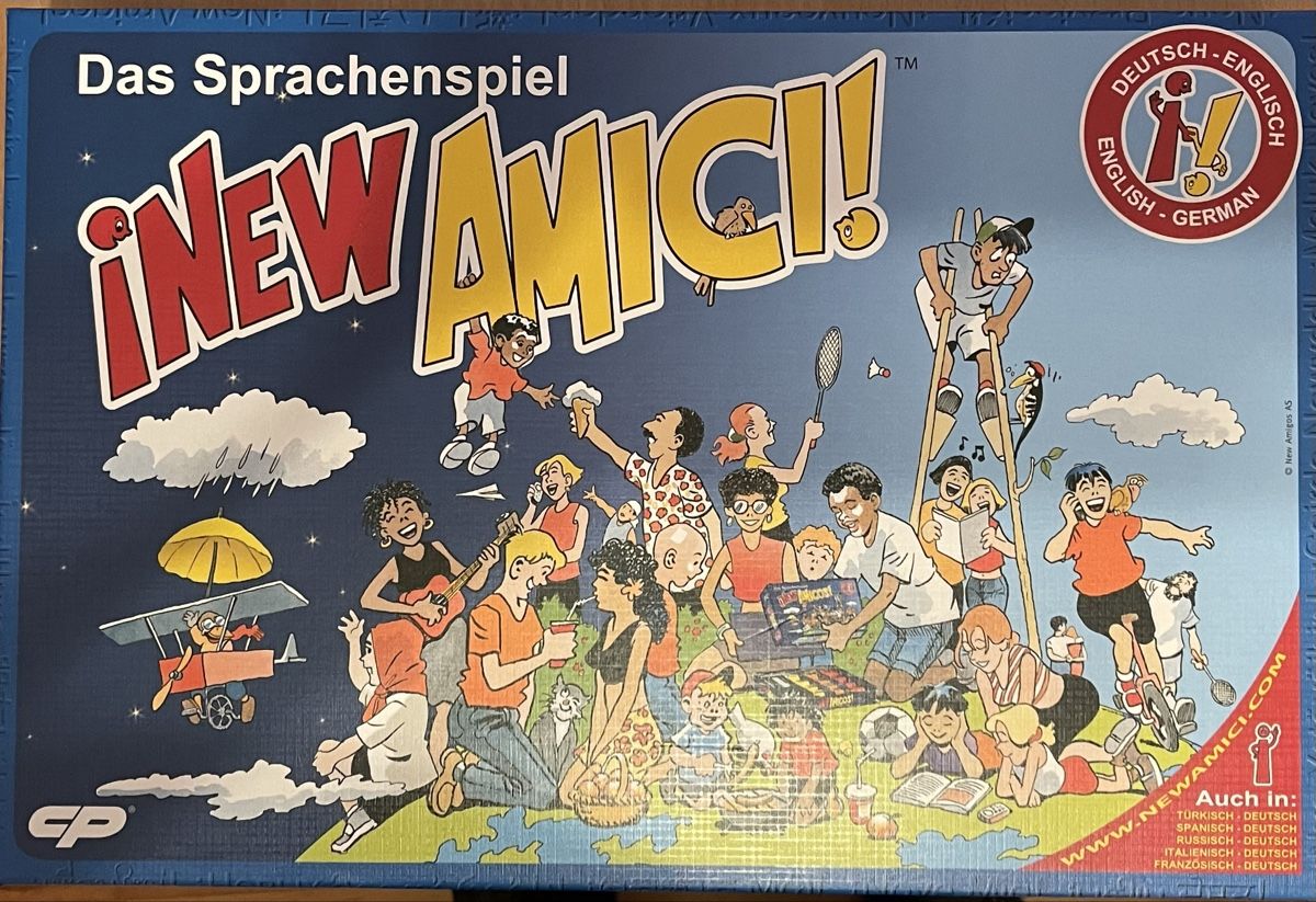 Spiele: Das Sprachenspiel iNew Amici! Deutsche Version – Neu (gemäss Beschreibung) aus Häusernmoos von Gouda64