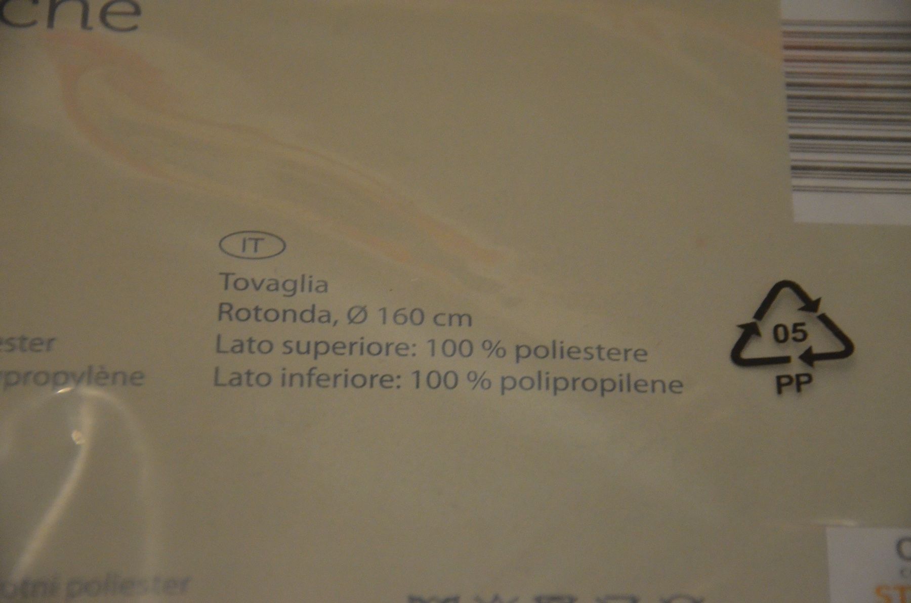 Sonstige Tischwäsche: TISCH DECKE RUND CM 160 NEU – Neu und originalverpackt aus Chiasso von Dolly015 2
