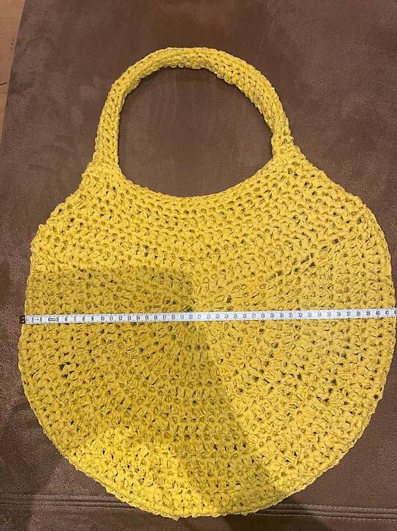 Borse: HANDMADE gehäkelter Shopper Einkaufsnetz gross – Usato da Scharans venduto da csp_sbl5 1