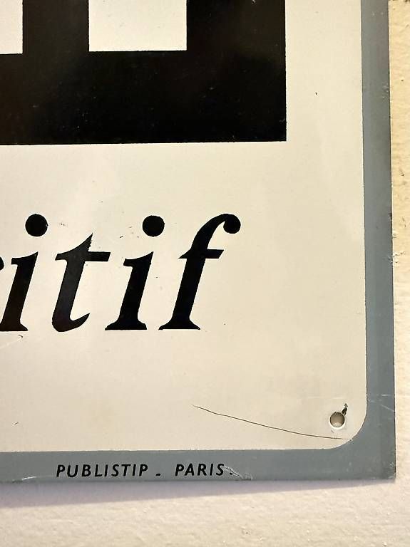 Martini Ecriteaux: Martini Blechschild um 1960 – D'occasion à Nidau par Nintschgu 1