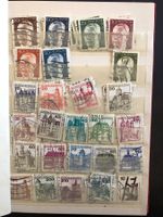 Briefmarken Sammlung deutsche Bundespost im Album