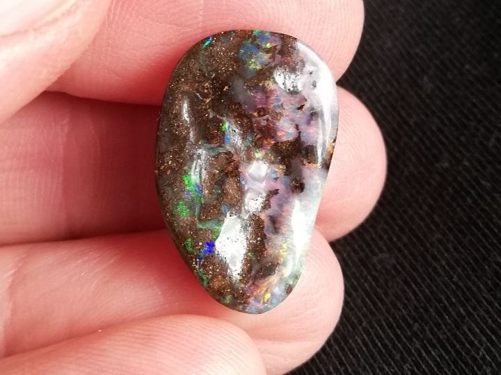Pietre preziose: Aussergewöhnlicher Australischer Boulderopal – Nuovo e nell'imballaggio originale da Bärau venduto da thunja 2