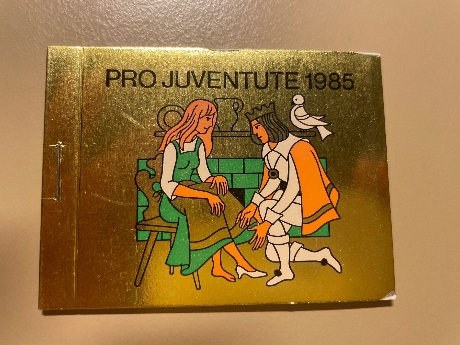 Tutti i francobolli: Pro Juventute Briefmarkenheft 1985  1.Tag – Usato da Zürich venduto da R4853f
