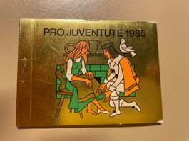 Pro Juventute Briefmarkenheft 1985  1.Tag