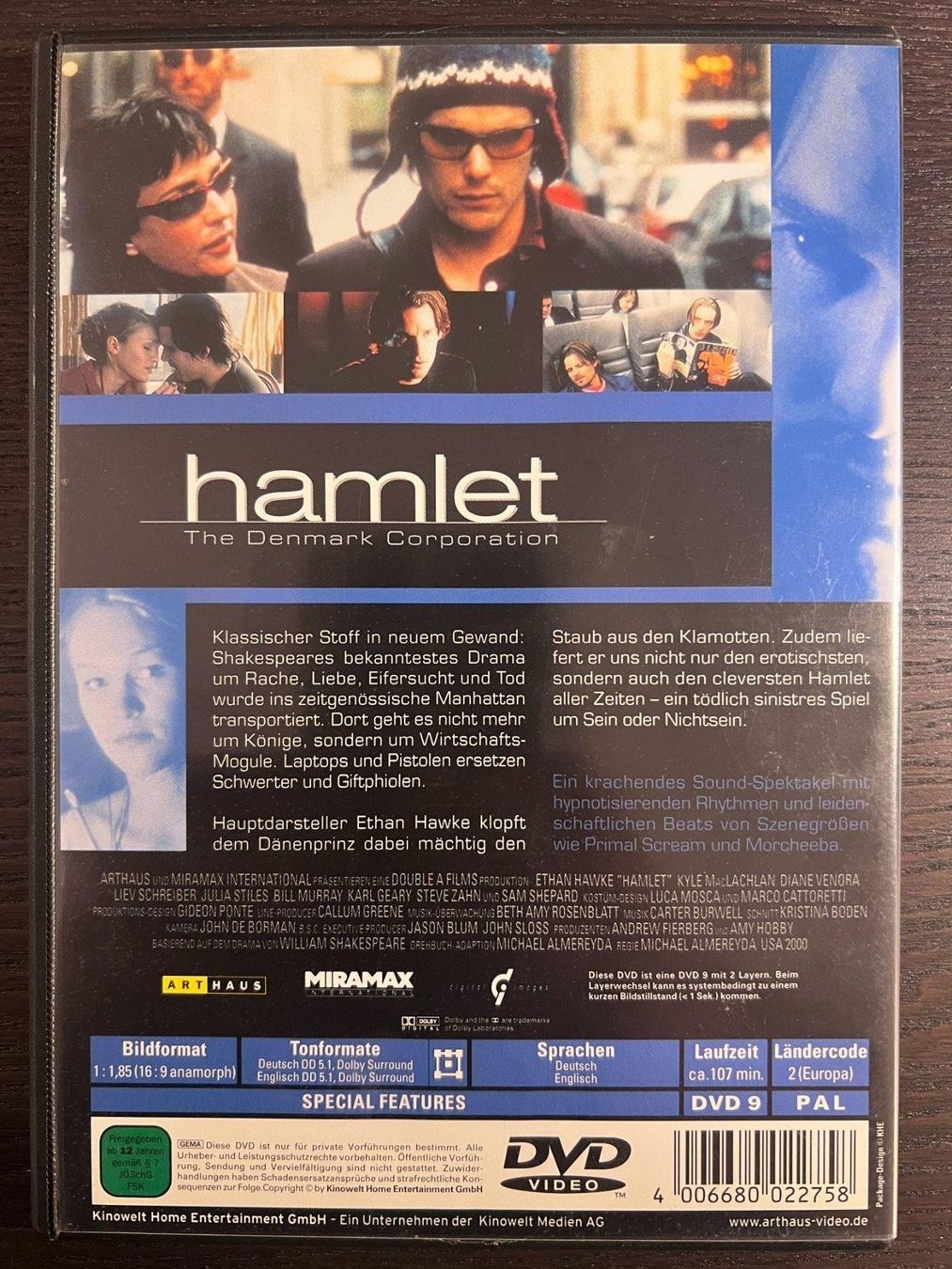 Tutti i DVDs: Hamlet - The Denmark Corporation – Usato da Zürich venduto da FilmFreunde 1