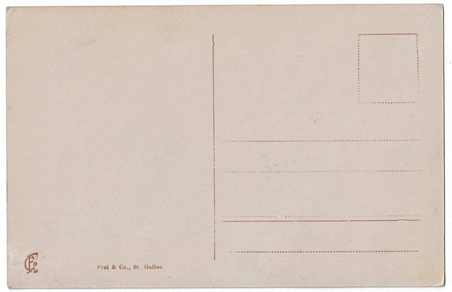 Cartoline postali: Schäfler, Blick auf Säntis - Altmann, um 1920 – Usato da Frauenfeld venduto da POML 1