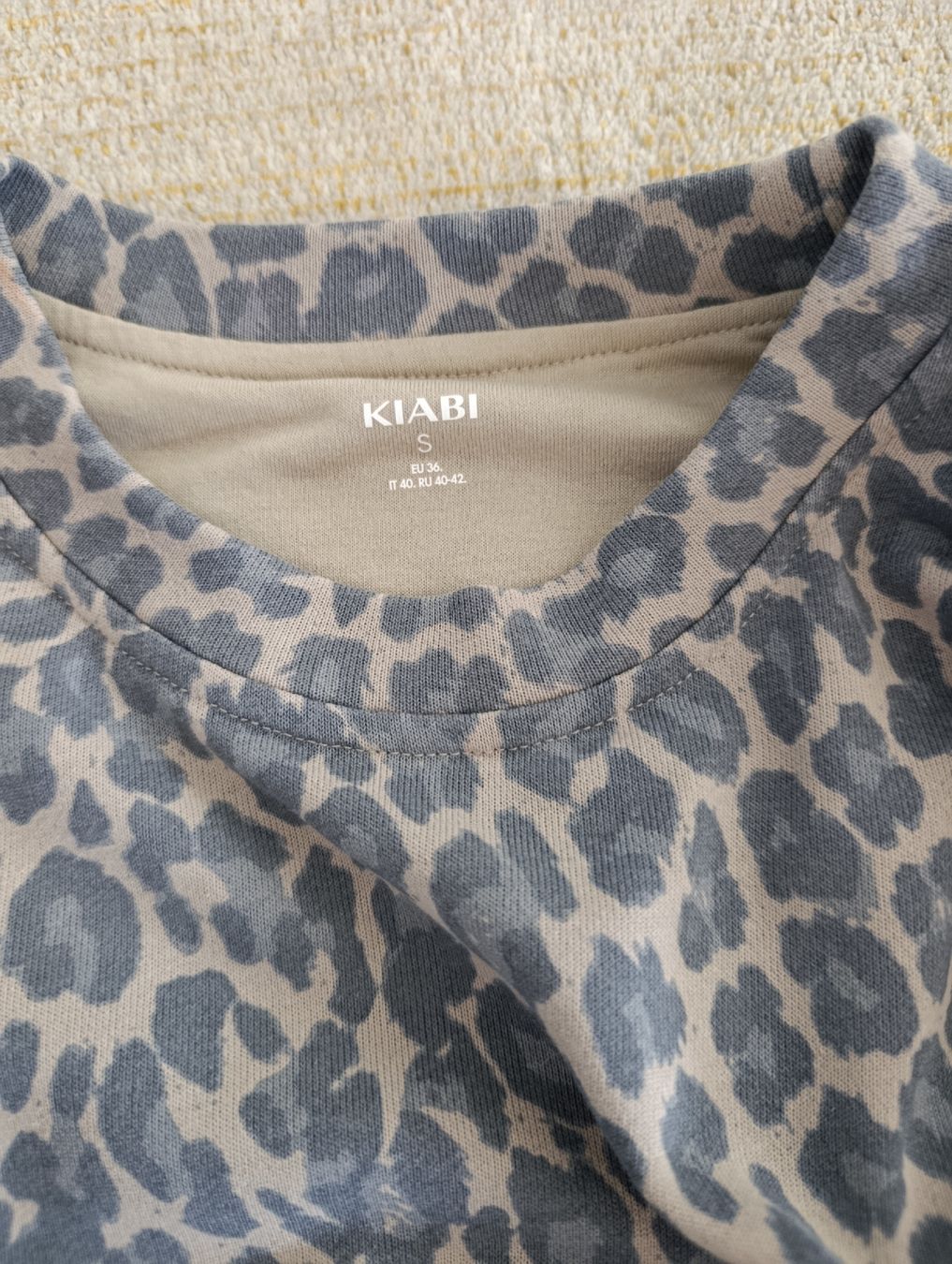 Maglioni & Felpe: PULL KIABI COTON LÉOPARD S – Nuovo (secondo la descrizione) da Sierre venduto da shirley04 4