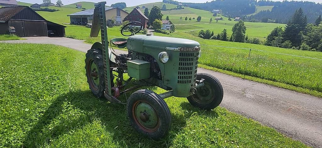 Bührer Trattori: Bührer SO4 Traktor Benziner mit Mähbalken – Usato da Egg SZ venduto da Bko1 3
