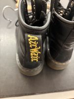 Dr. Martens Stiefel Leder Schwarz, Grösse 33