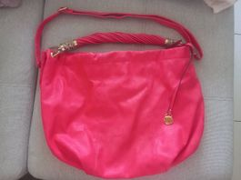 Grand sac à main corail