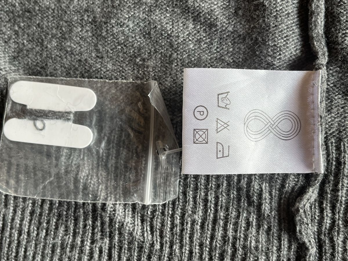 Altro in Moda donna: Warme Strick-Ted Cape mit Cashmere & Wolle, Grau. – Nuovo (secondo la descrizione) da Suhr venduto da nataschaad 4