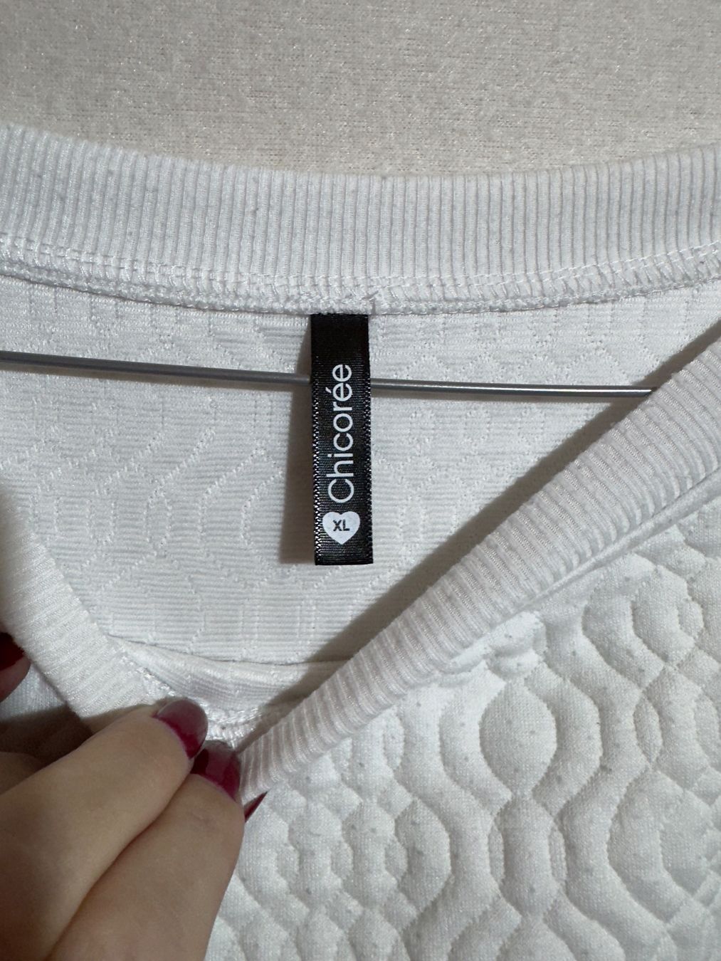 Maglioni & Felpe: Weisser Pullover von Chicoree Gr. XL – Usato da Grosswangen venduto da second_hand_dress 2