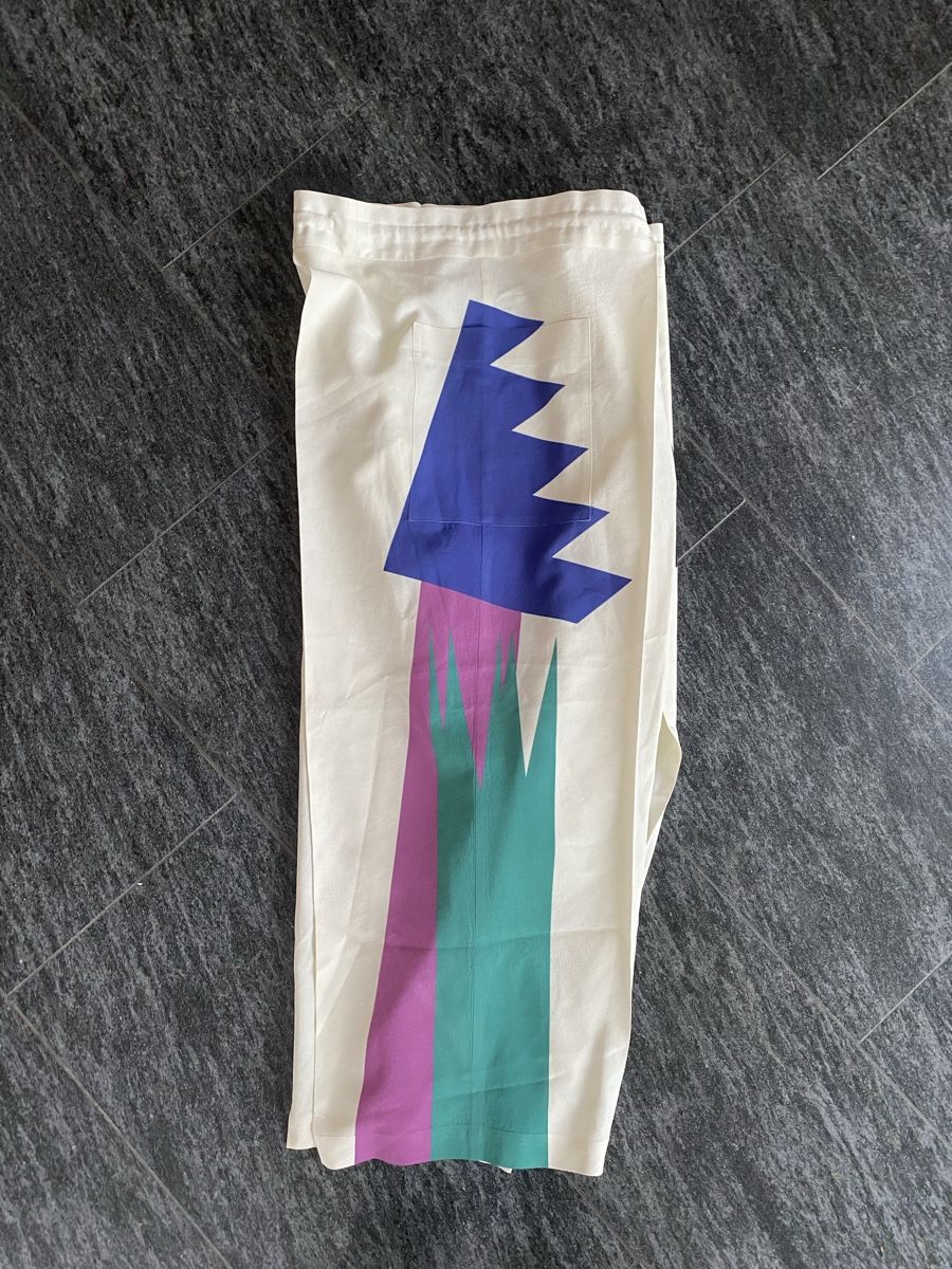 Issey Miyake Pantaloni: Issey Miyake Pants – Nuovo (secondo la descrizione) da Luzern venduto da rachlaw1