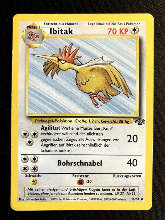 Pokemon Ibitak - Dschungel 36/64 - Deutsch (Gebraucht) in Bern für CHF ...