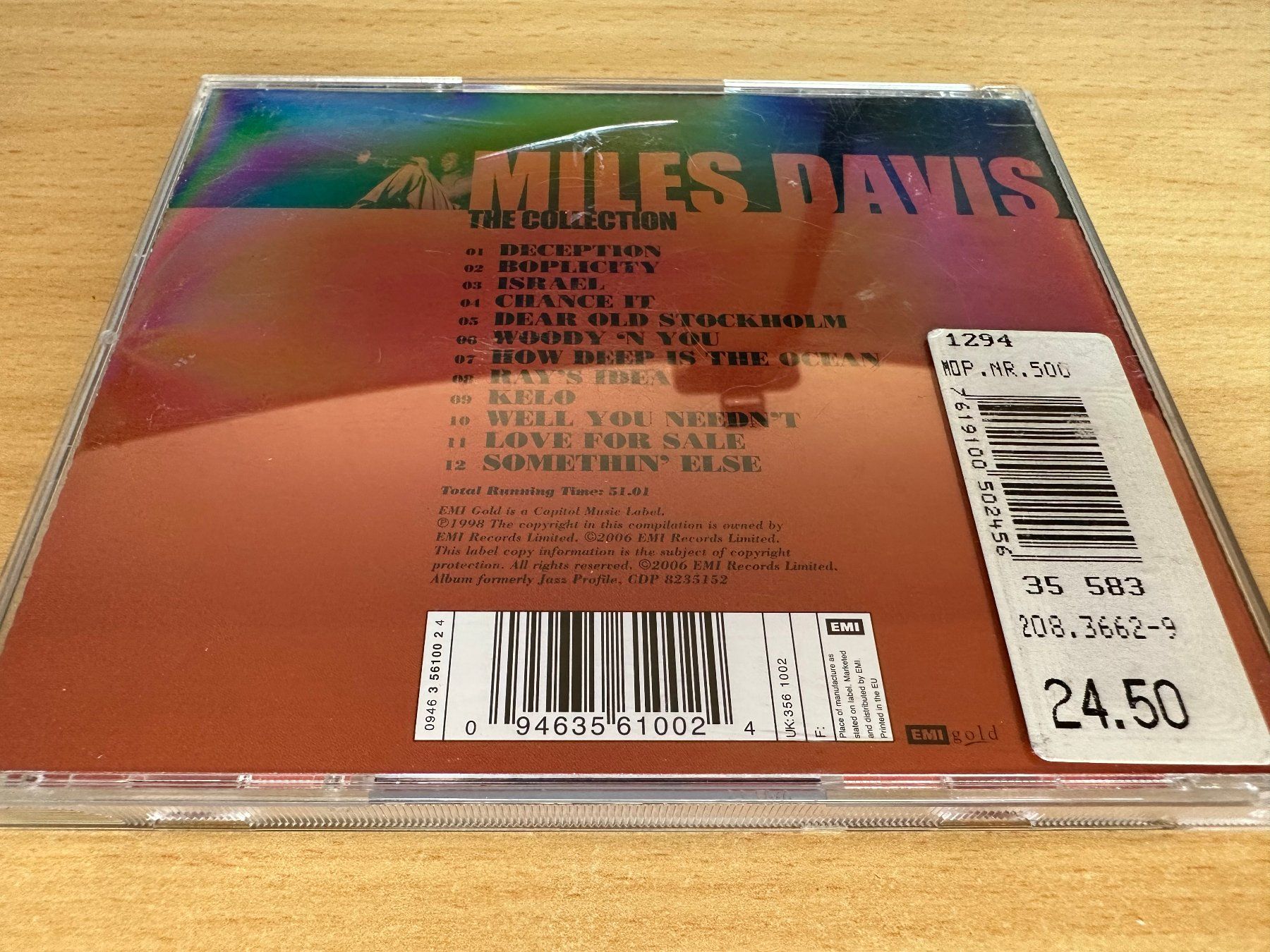 CD: Miles Davis – The Collection – Usato da Rikon im Tösstal venduto da Alpenmutz 1