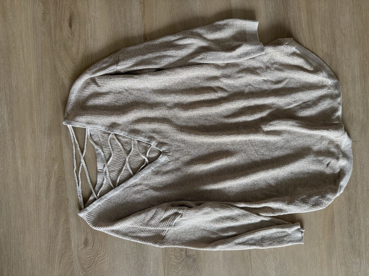 Tops: Jacqueline de Yong Pullover beige Grösse S neuwertig – Neu (gemäss Beschreibung) aus Liestal von isa_8y72 2