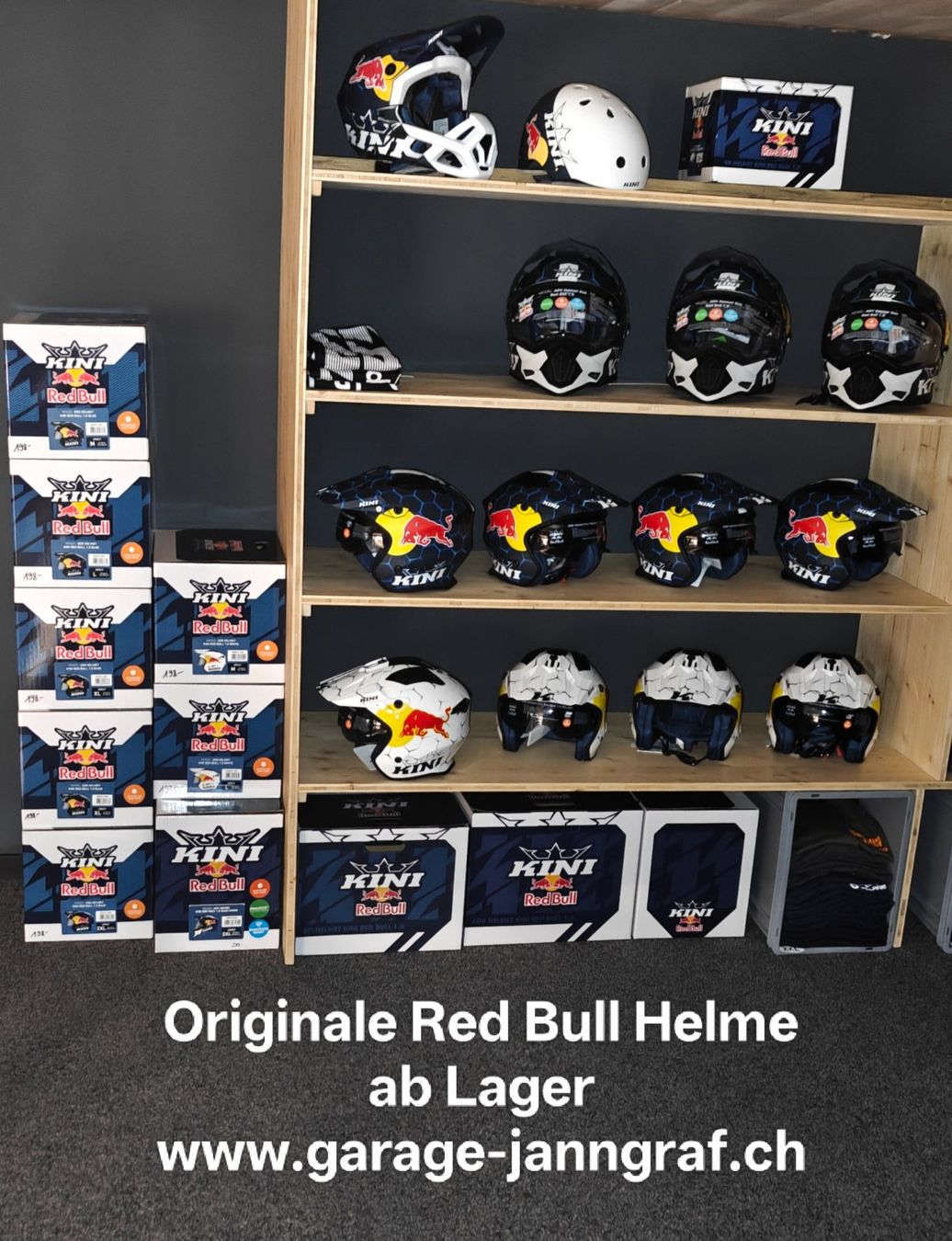 Red Bull Caschi & visiere: Originale Red Bull Helme XL – Nuovo e nell'imballaggio originale da Trimmis venduto da 0004 9