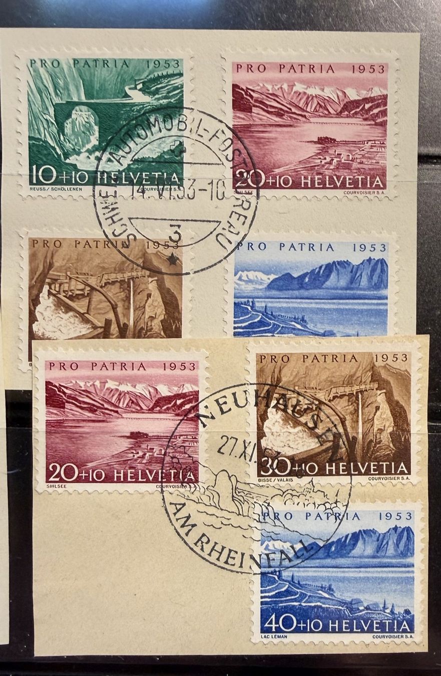 Tutti i francobolli: PP 15 Briefstücke Kat.ca. 150.- – Usato da Steinhausen venduto da yukon26 2