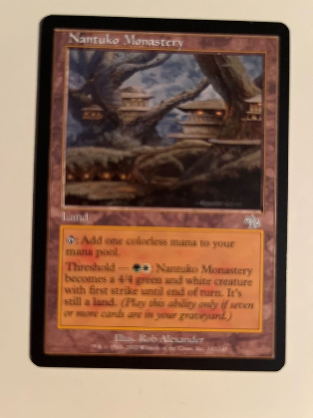 Magic The Gathering Carte collezionabili: 1 x Nantuko Monastery - Magic: The Gathering - MtG – Usato da Kriens venduto da Shadi1980