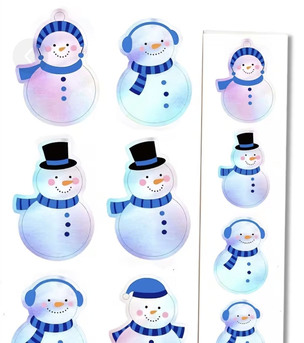 Aufkleber: Schneemann Sticker  – Neu und originalverpackt aus Aarberg von Happy058