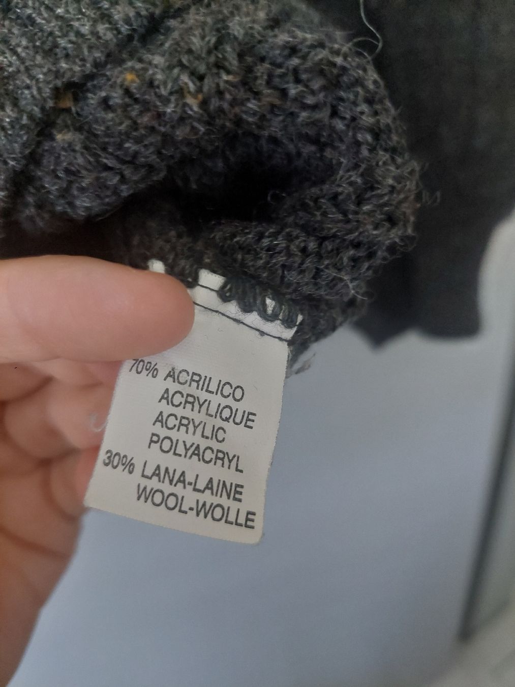 Maglioni & Felpe: Pullover Buy Me anthrazit Strickmuster  – Usato da Sissach venduto da zwwerg 3