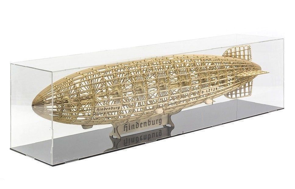 Modellbausätze & Standmodelle: Kit Standmodell: Zeppelin Hindenburg Länge 600mm KIT-Bausatz – Neu und originalverpackt aus Entlebuch von Hebu 2