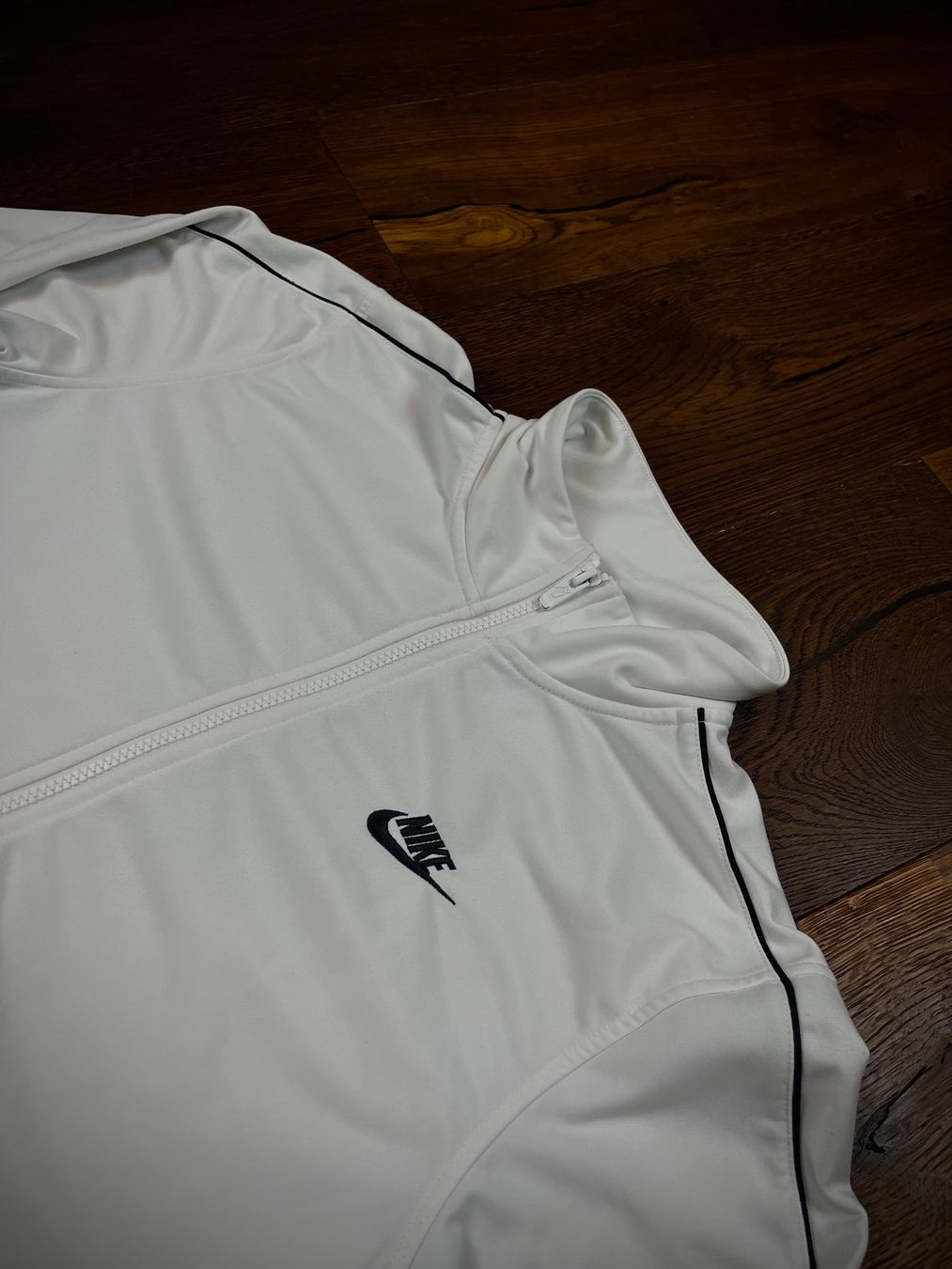 Nike Giacche: Weisse Nike Sportjacke – Nuovo (secondo la descrizione) da Lindau venduto da KT_Vintage 1