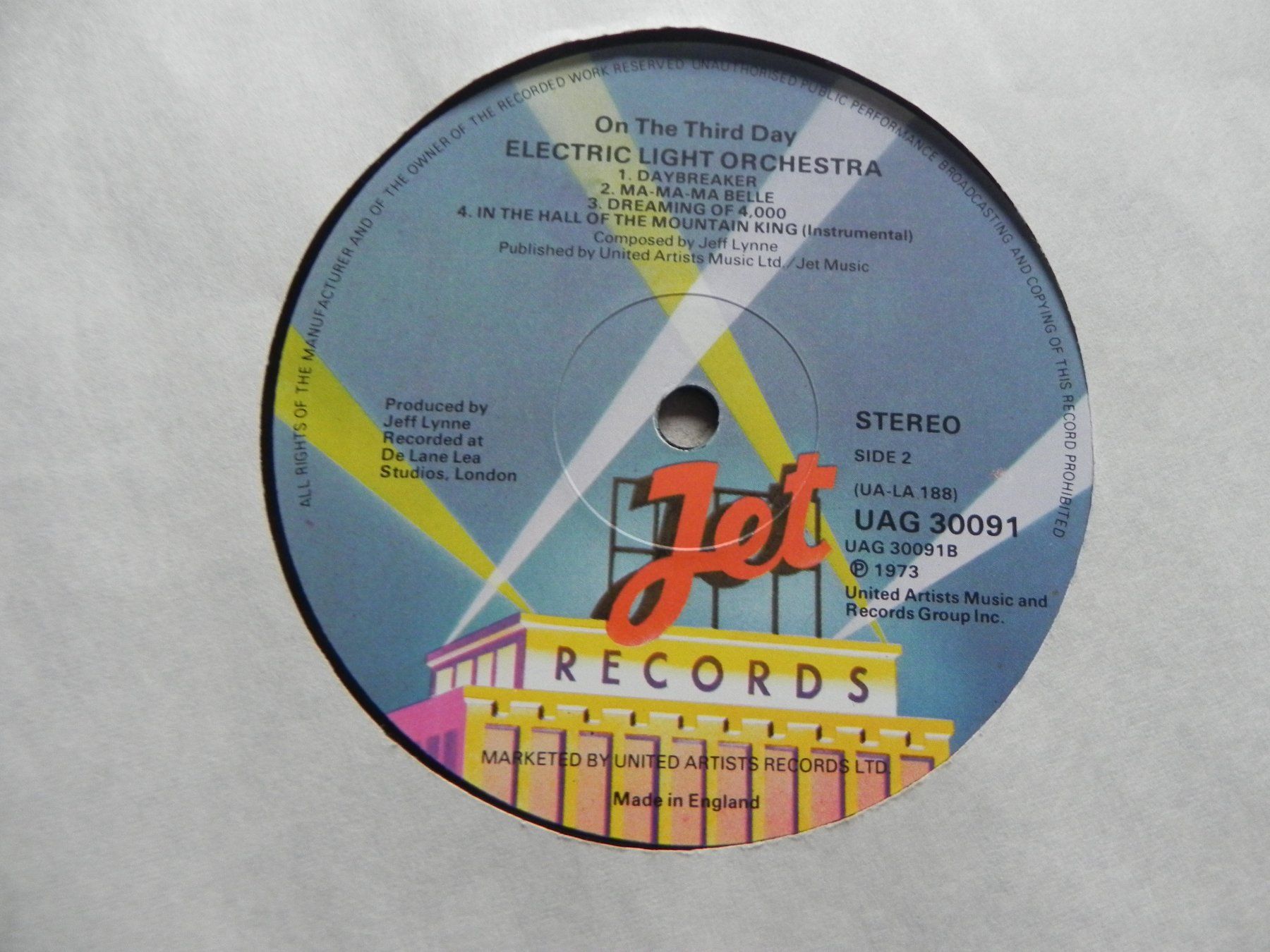 Schallplatten: LP Rock ELO Electric Light Orchestra 1973 ? On the third Day – Gebraucht aus Siebnen von krimsie 4