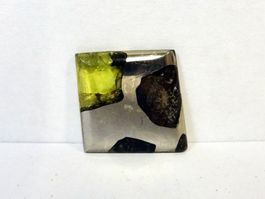 Meteorit PALLASIT Eisen-Stein-Meteorit ESQUEL ARGENTINIEN