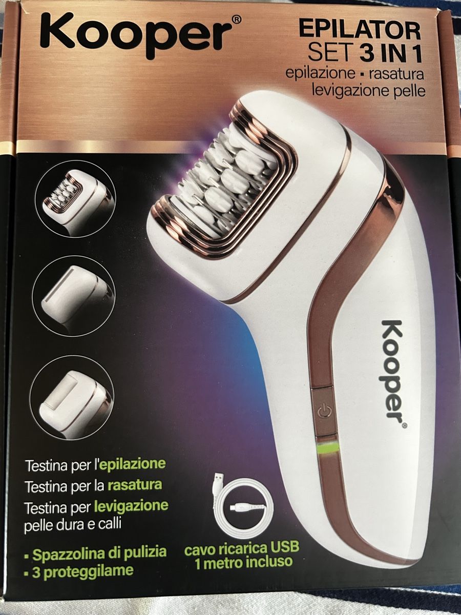 Epilatori: Kooper Epilator Set 3 in 1 – Usato da Bodio TI venduto da mel_6pmm 2