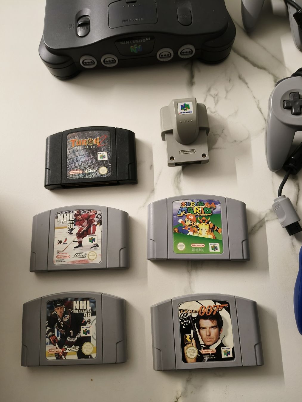 Nintendo Konsolen: Nintendo 64 Konsole mit 3 Controller & 6 Spiele! – Gebraucht aus Oensingen von ece_8k7q 2