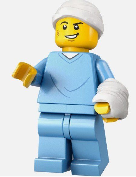 Lego Kit di costruzioni: LEGO Minifigur Patient – Nuovo (secondo la descrizione) da Bettwiesen venduto da mad_cl6y