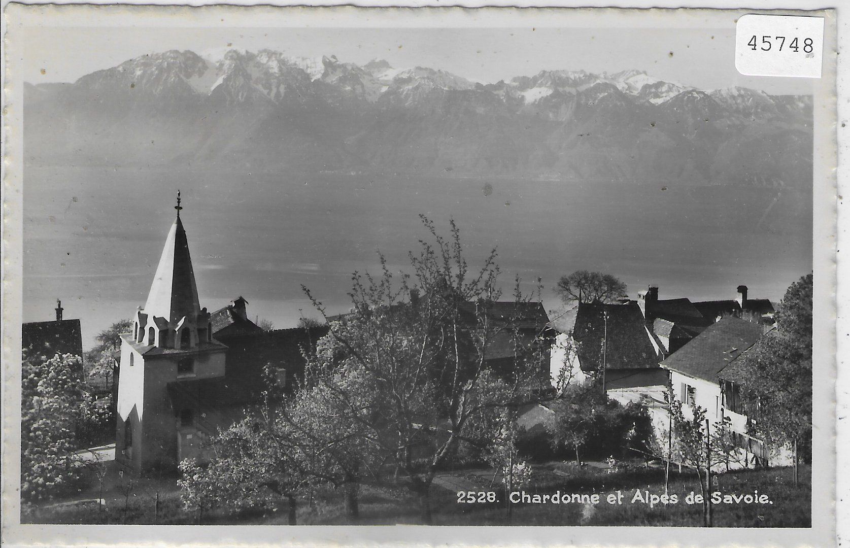 Cartoline postali: Chardonne et Alpes de Savoie – Usato da Ettingen venduto da Kartenplanet