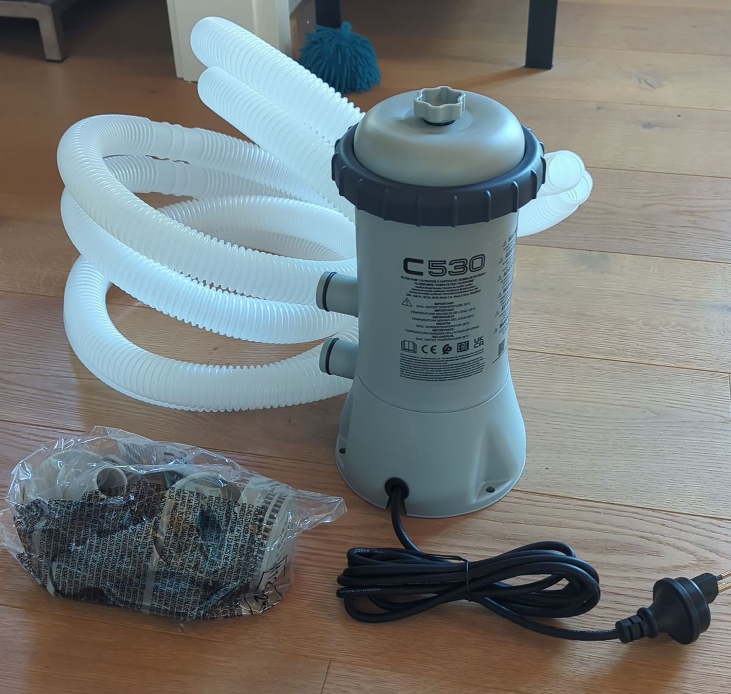 Intex Accessori per Piscine: Intex Pool Kartuschenpumpe C530 – Nuovo (secondo la descrizione) da Lommiswil venduto da ronell