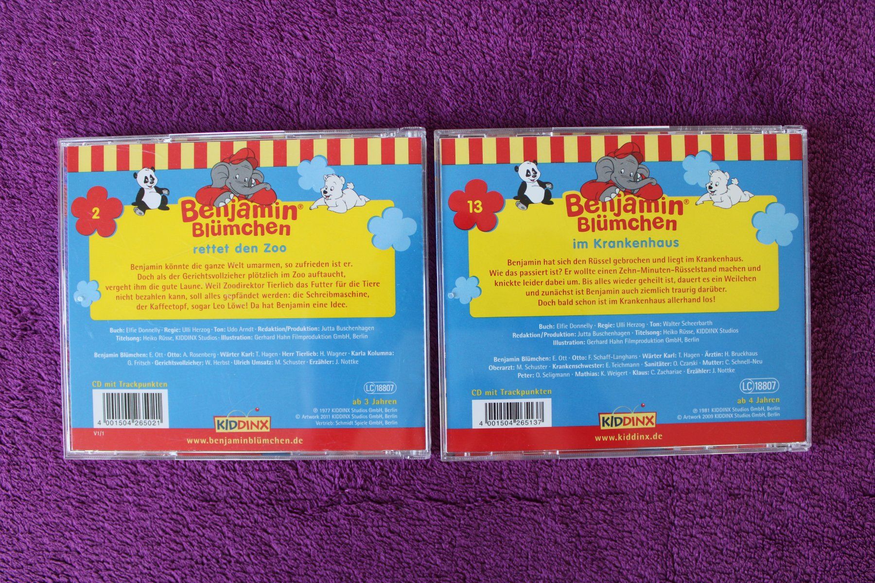 CD: 6 - Benjamin Blümchen - Hörspiel - CD´s – Usato da Müllheim Dorf venduto da Seeeule01 2