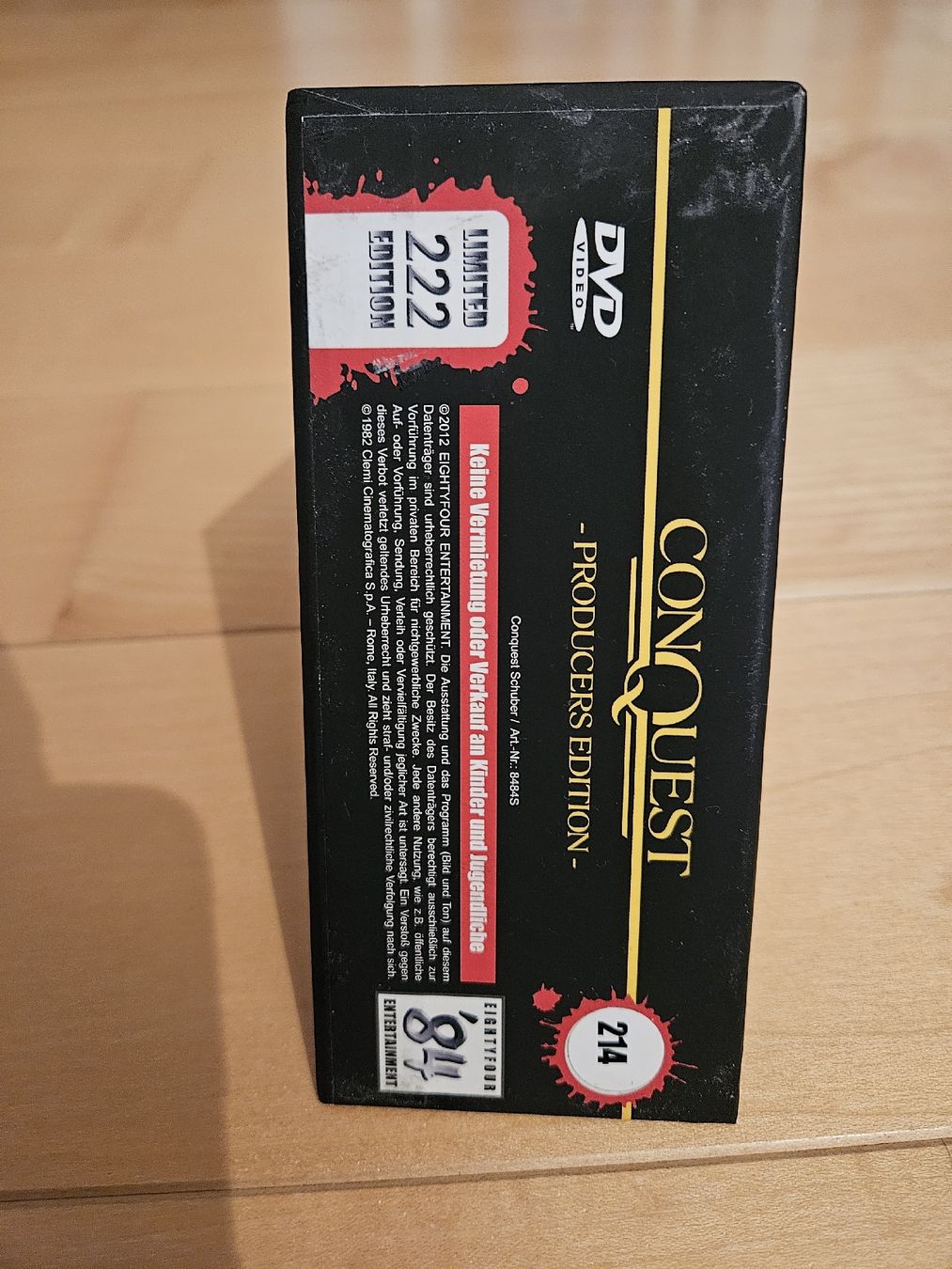 Tutti i DVDs: Conquest Producers Edition - 3 grosse Hartboxen im Schuber – Nuovo (secondo la descrizione) da Wildberg venduto da Reunionevents 4