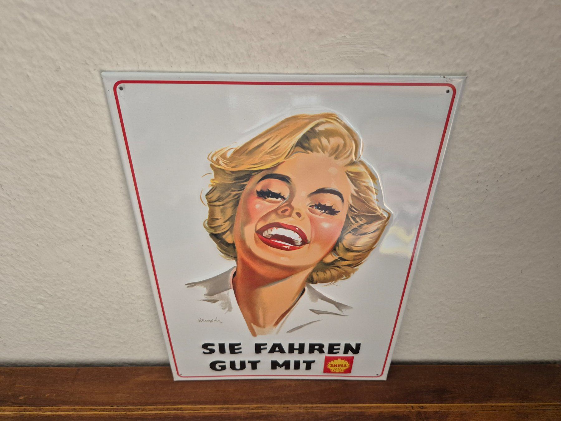 Shell Insegne: Blechschild Shell Tankstelle Tanksäule Limitiert 2001 Blech – Usato da Neuhausen venduto da rraayy 3
