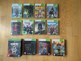 Xbox 360 Spielesammlung