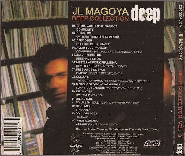 CDs: J.L. Magoya – Deep Collection Vol 3 – Gebraucht aus Zürich von birtha 1